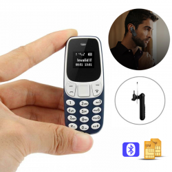 Bm 10 Mini Wireless Dial Phone, Dual Sim